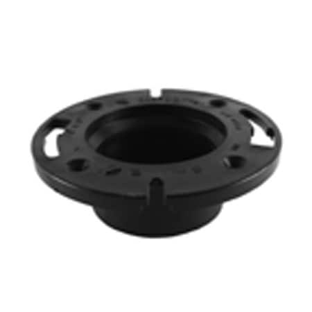 Charlotte Pipe And Foundry 4 Clos Hub End Flange ABS 00800  0800HA